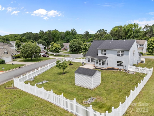 423 Courtland Ct, Kannapolis, NC 28081 - view from above of property