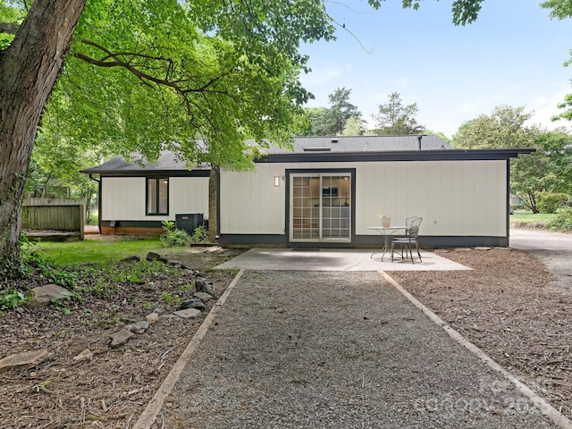 406 Wilcrest Dr, Matthews, NC 28105 - rear view of property featuring a patio area and cooling unit