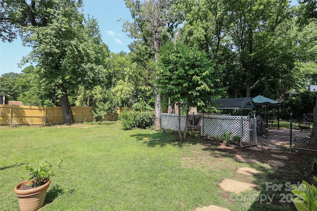 2443 Knickerbocker Dr, Charlotte, NC 28212 - view of yard