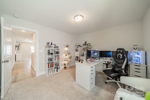 113 Summerhill Dr, Mooresville, NC 28115 - home office with light carpet and baseboards
