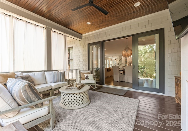 1160 S Kings Dr, Charlotte, NC 28207 - view of sunroom / solarium
