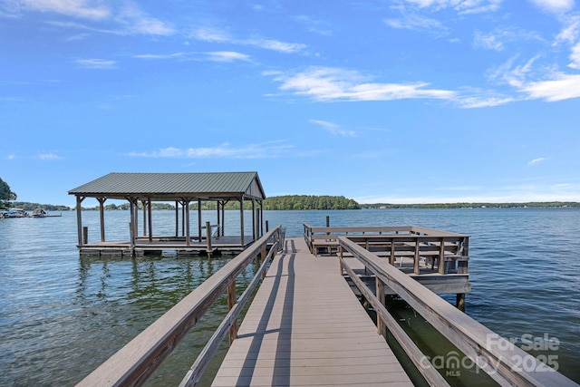 392 Stonemarker Rd, Mooresville, NC 28117 - dock featuring a water view