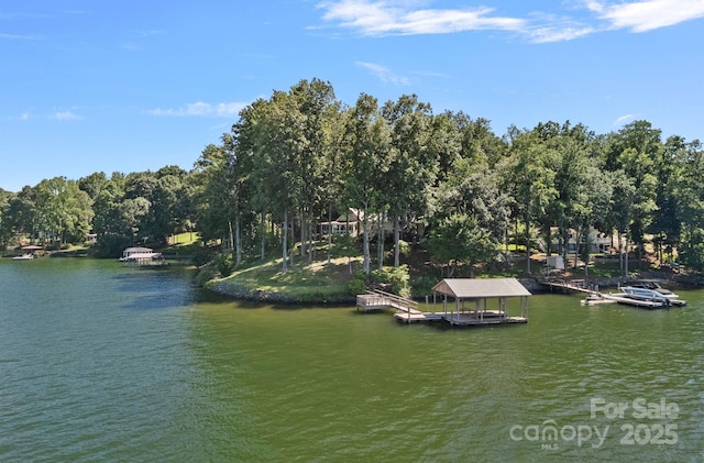 392 Stonemarker Rd, Mooresville, NC 28117 - dock featuring a water view