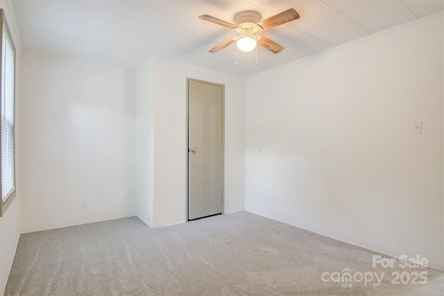 4648 Rifle Range Rd, Conover, NC 28613 - carpeted empty room with ceiling fan