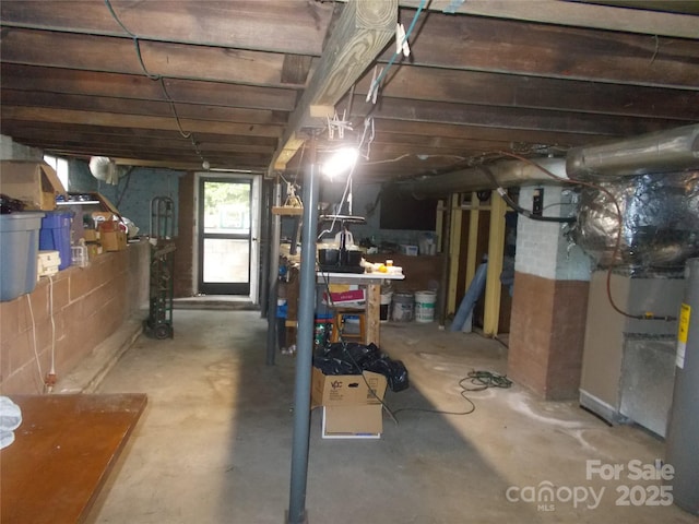 187 Cartledge Creek Rd, Rockingham, NC 28379 - view of basement