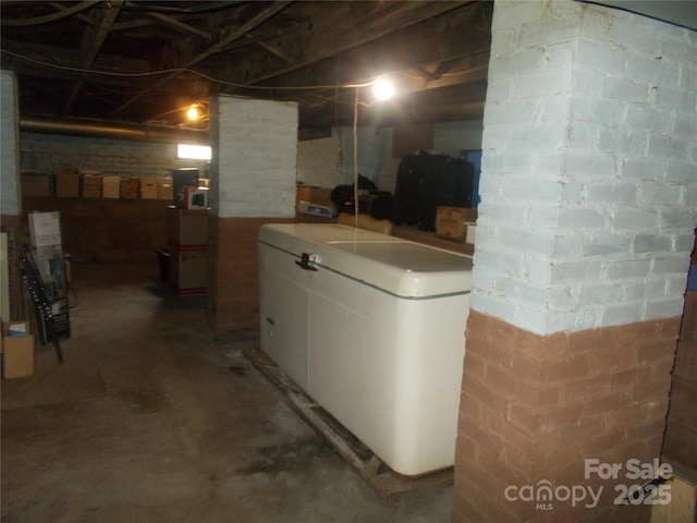 187 Cartledge Creek Rd, Rockingham, NC 28379 - view of unfinished basement