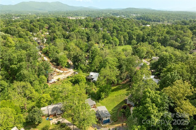 109 Thurland Ave, Asheville, NC 28803 - aerial view of a mountainous background