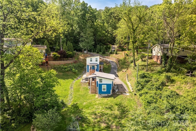 109 Thurland Ave, Asheville, NC 28803 - view from above of property featuring a forest