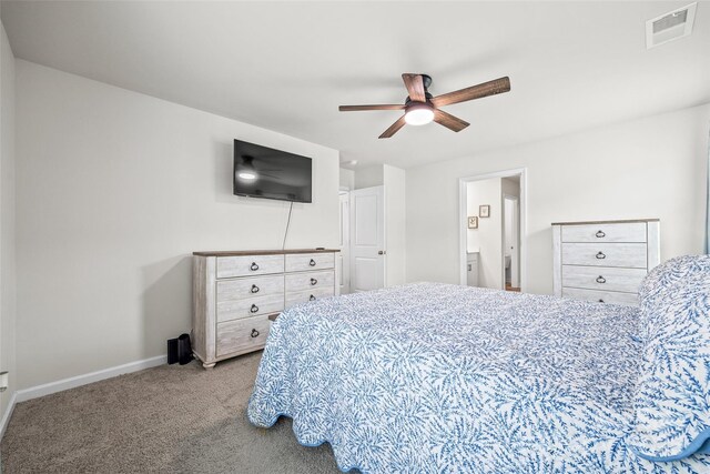 449 Misty Law Ln, Clover, SC 29710 - carpeted bedroom with baseboards and ceiling fan