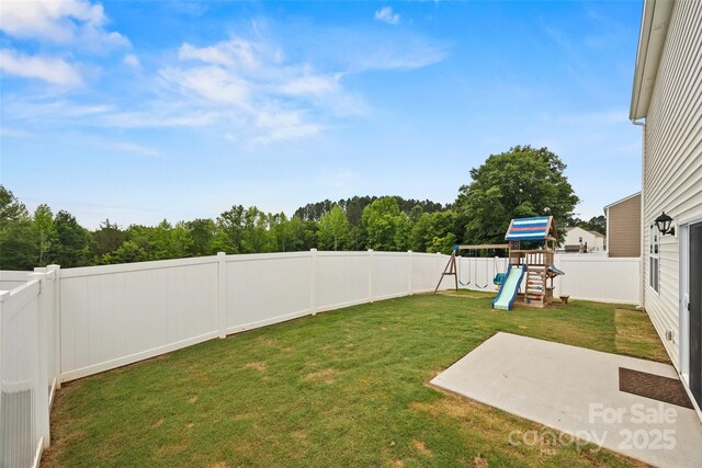 449 Misty Law Ln, Clover, SC 29710 - view of yard with a playground and a patio