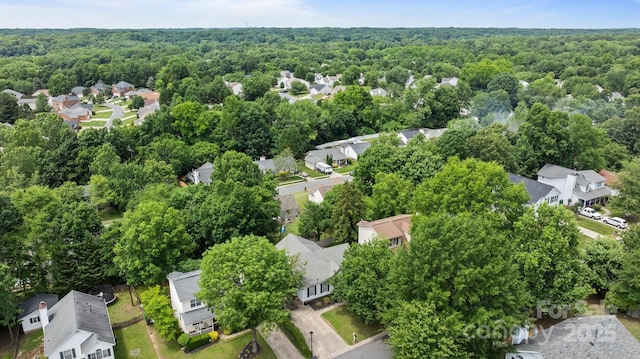 3801 Rosedown Dr, Matthews, NC 28105 - aerial view of residential area with a forest