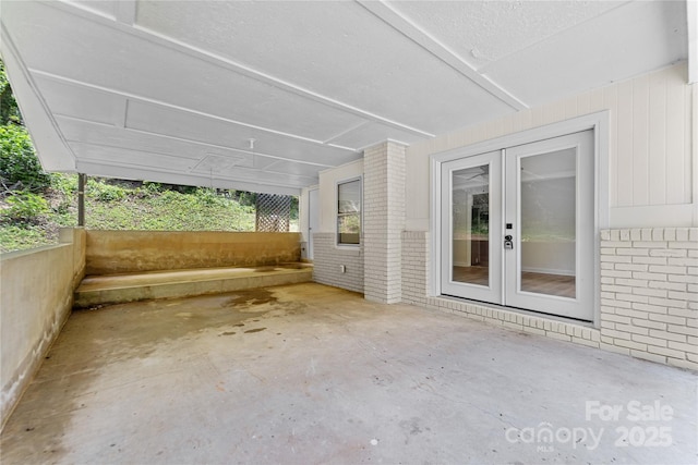94 Camp Branch Rd, Black Mountain, NC 28711 - view of patio / terrace featuring french doors