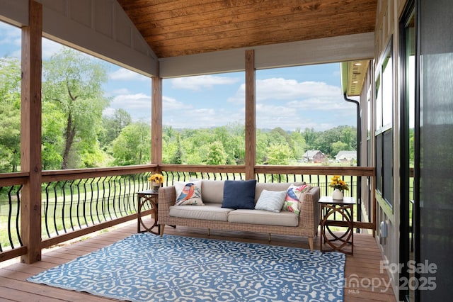 9 Robey Dr, Fletcher, NC 28732 - wooden terrace featuring outdoor lounge area
