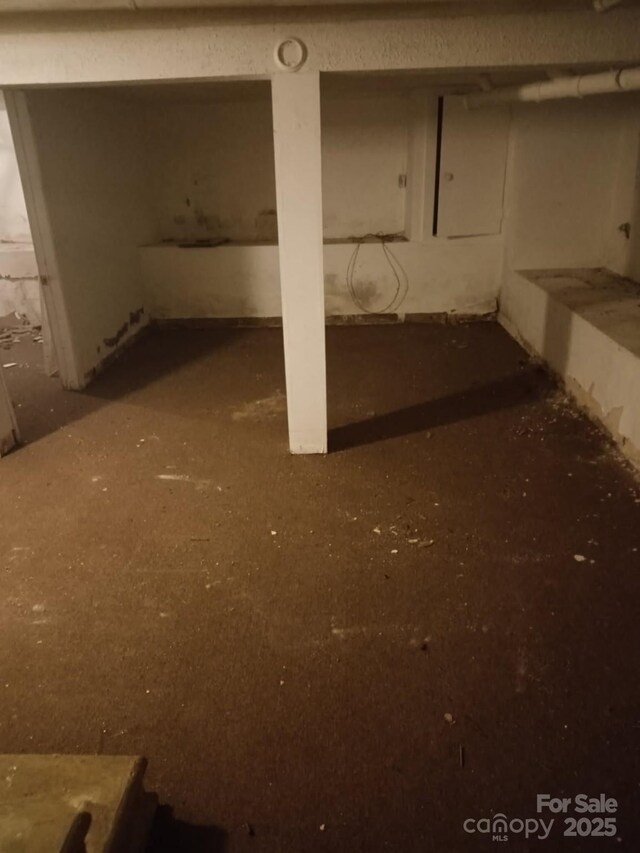 341 Talley St, Troutman, NC 28166 - view of unfinished below grade area