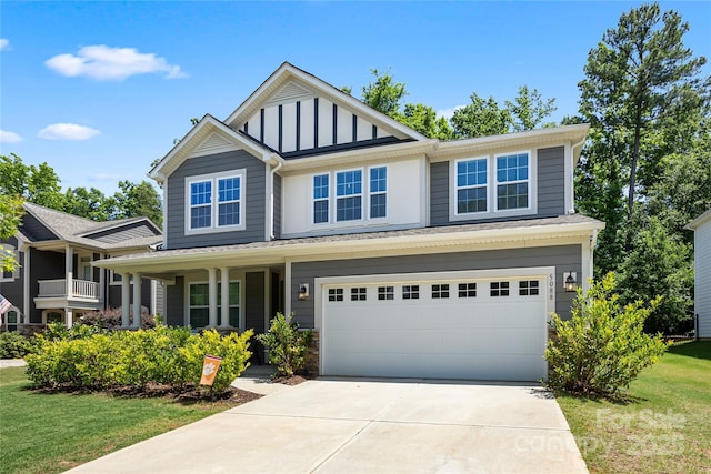 5088 Watersail Way, Clover, SC 29710 - view of front of home with driveway, a garage, and a front yard