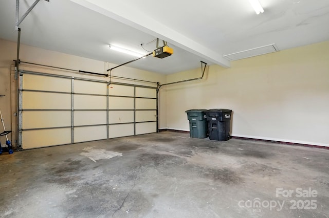 924 Secrest Hill Dr, Monroe, NC 28110 - garage featuring a garage door opener