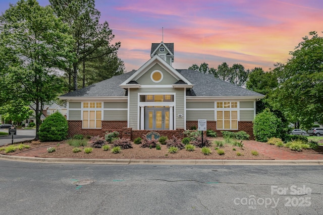 4124 Melrose Club Dr, Matthews, NC 28105 - view of property at dusk