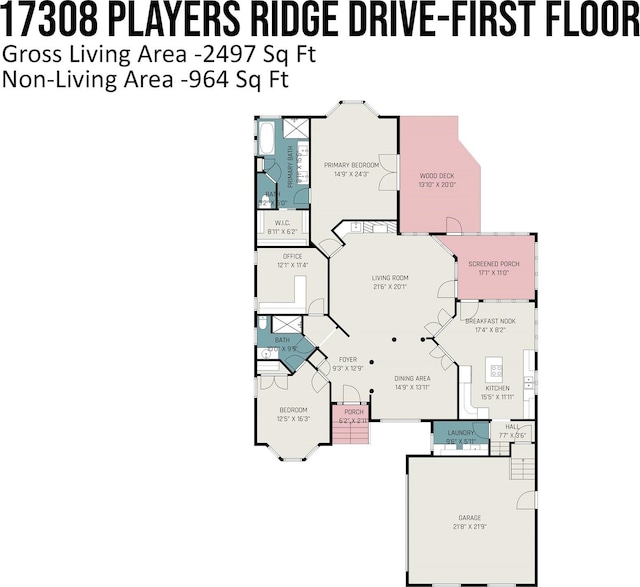 17308 Players Ridge Dr, Cornelius, NC 28031 - room layout