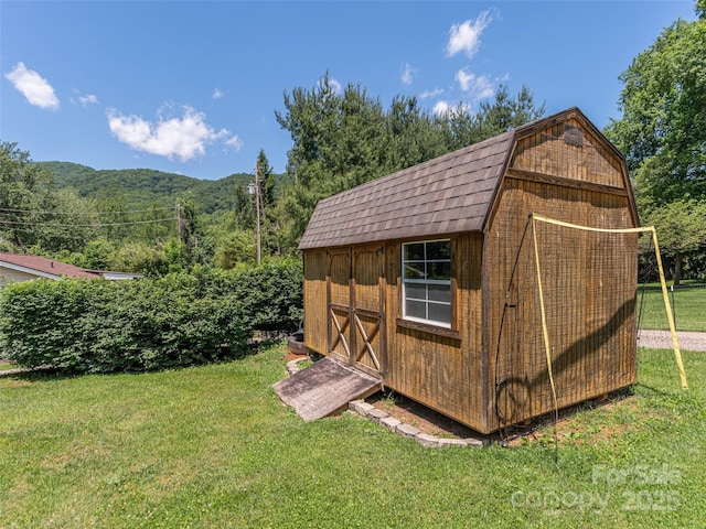 16 Sams Branch Rd, Candler, NC 28715 - view of shed featuring a wooded view