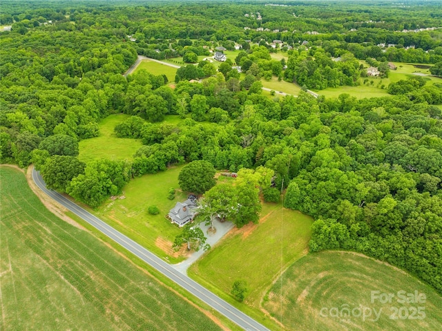 2309 Potter Rd S, Waxhaw, NC 28173 - drone / aerial view of a heavily wooded area