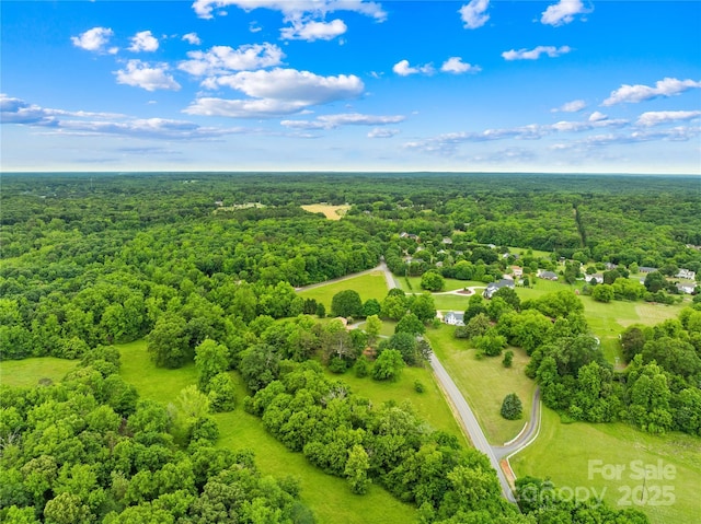 2309 Potter Rd S, Waxhaw, NC 28173 - bird's eye view of a heavily wooded area