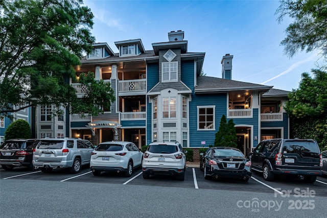 623 Olmsted Park Pl Unit D, Charlotte, NC 28203 - view of property featuring uncovered parking