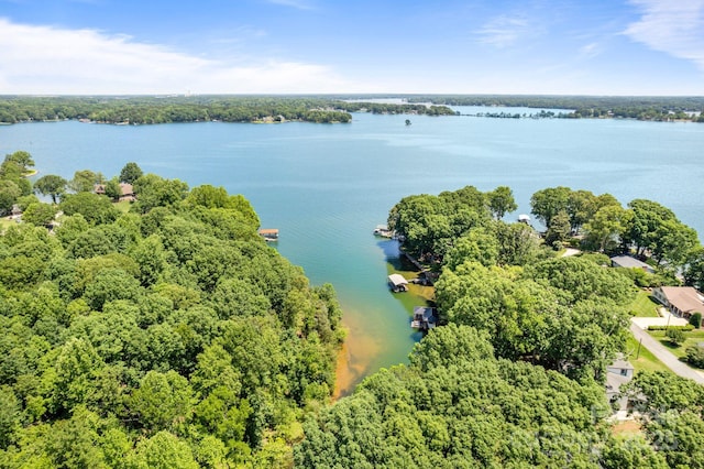 5153 Glenwood St, Sherrills Ford, NC 28673 - aerial view of a large body of water and a forest