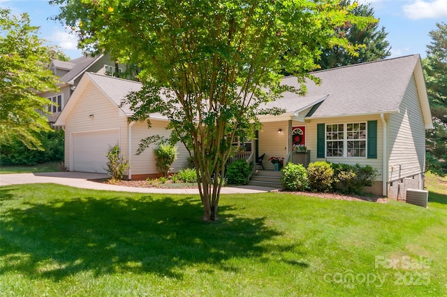 20 Grove Garden Ave, Candler, NC 28715 - view of front of home featuring a front yard and central AC unit