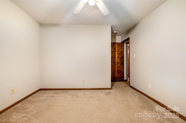 1142 Foxberry Rd, Lincolnton, NC 28092 - unfurnished room with light colored carpet, ceiling fan, and baseboards