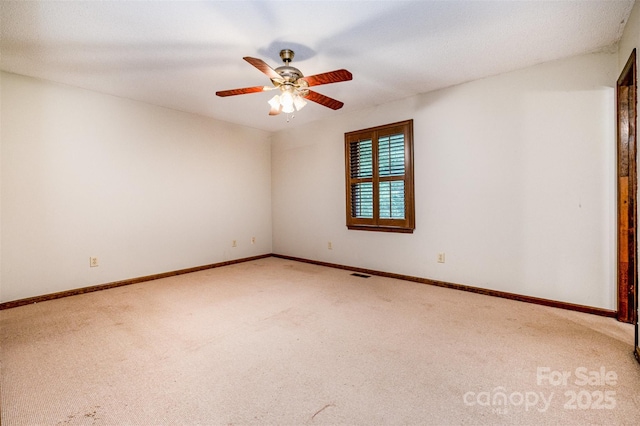 1142 Foxberry Rd, Lincolnton, NC 28092 - carpeted spare room featuring ceiling fan and baseboards