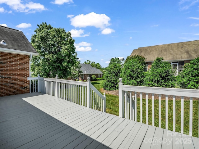116 Memphis Way, Spindale, NC 28160 - wooden terrace with a lawn