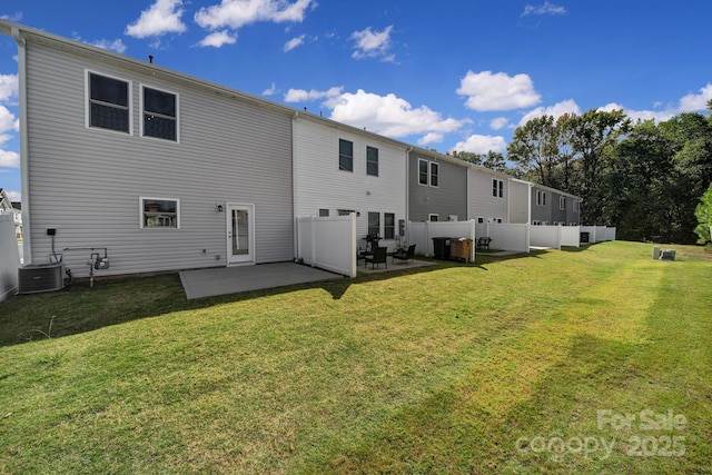 149 Briana Marie Way, Indian Trail, NC 28079 - rear view of property with a patio