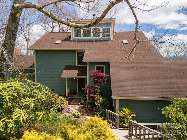 4344 Eagles Nest Rd, Waynesville, NC 28786 - view of front of home with roof with shingles