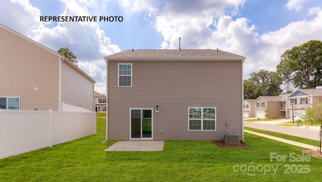 921 Two Brothers Ln, York, SC 29745 - back of property with a patio area