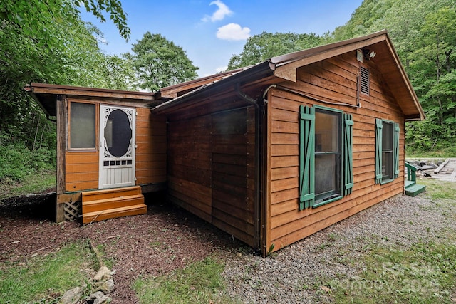 14518 Big Laurel Rd, Mars Hill, NC 28754 - view of side of property with entry steps
