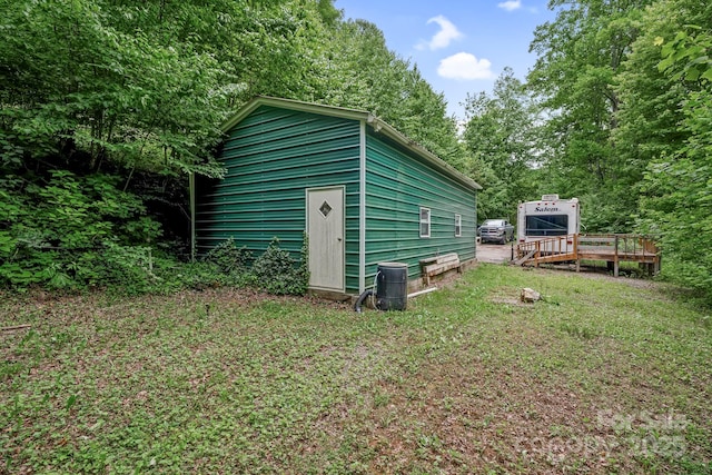 14518 Big Laurel Rd, Mars Hill, NC 28754 - view of outdoor structure