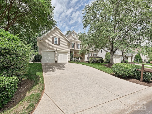 2406 Tarleton Twins Ter, Charlotte, NC 28270 - traditional-style house featuring concrete driveway and a garage