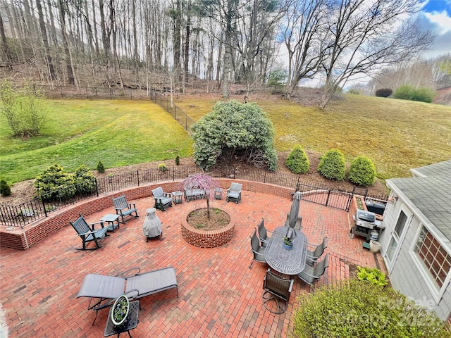 303 Wade E Vannoy Dr, West Jefferson, NC 28694 - view of patio / terrace