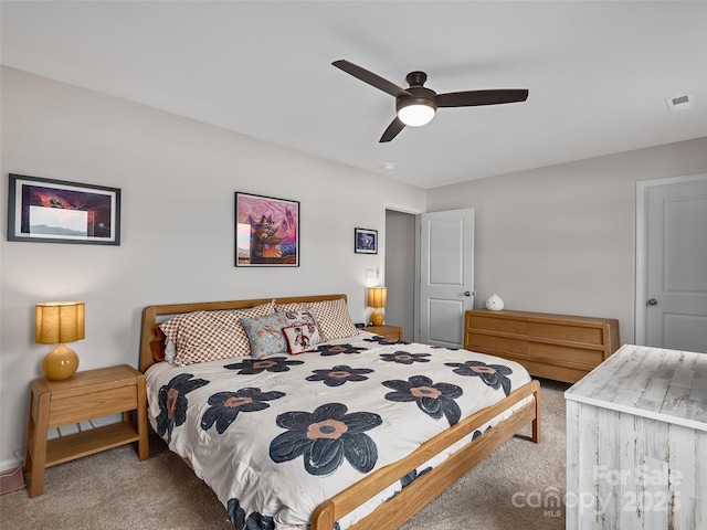 32 Benedict Ln, Weaverville, NC 28787 - bedroom with carpet and ceiling fan