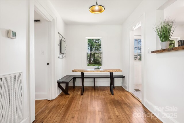 17 Springdale Ave, Asheville, NC 28803 - hallway with light wood-type flooring and baseboards