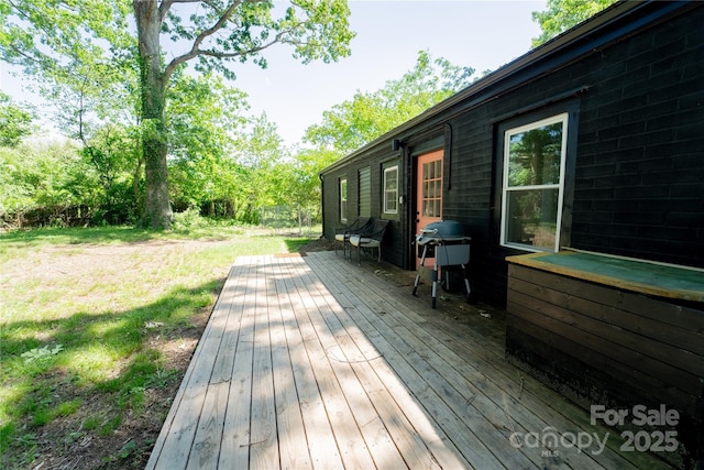 17 Springdale Ave, Asheville, NC 28803 - wooden terrace featuring a yard