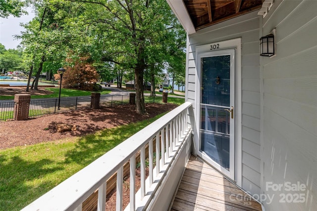 302 NW Dr, Davidson, NC 28036 - view of balcony