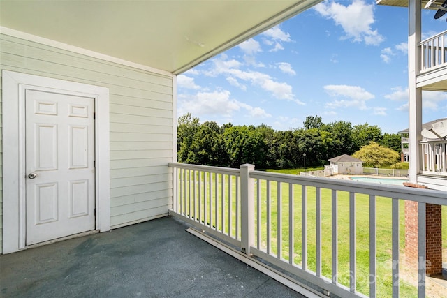 8969 Meadow Vista Rd, Charlotte, NC 28213 - view of balcony