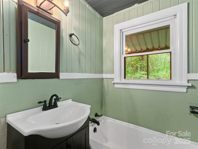 49 Caring Place Loop, Clyde, NC 28721 - bathroom featuring a bathtub and vanity