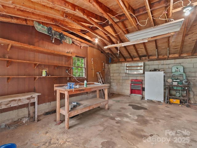 49 Caring Place Loop, Clyde, NC 28721 - garage with a workshop area