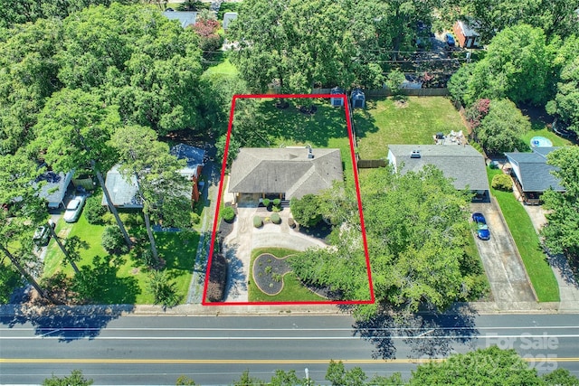 532 Scaleybark Rd, Charlotte, NC 28209 - view of property location with property boundaries highlighted