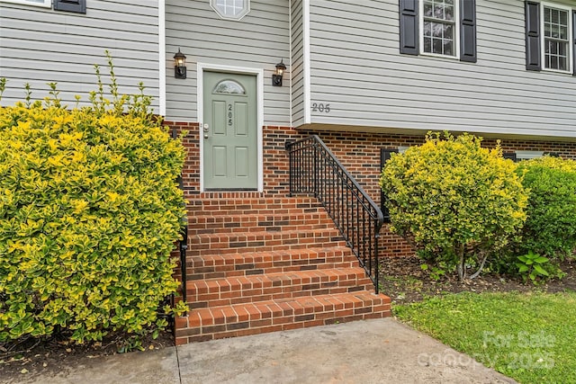 205 Davis Dr, Morganton, NC 28655 - doorway to property featuring crawl space