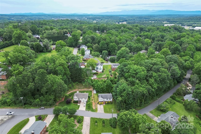 205 Davis Dr, Morganton, NC 28655 - drone / aerial view of a forest