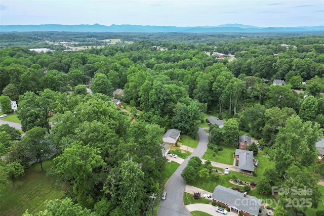 205 Davis Dr, Morganton, NC 28655 - aerial view of property's location with a heavily wooded area