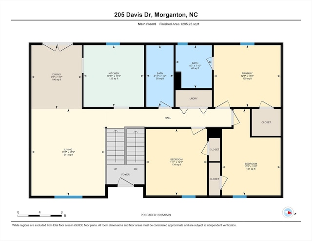 205 Davis Dr, Morganton, NC 28655 - floor plan / room layout